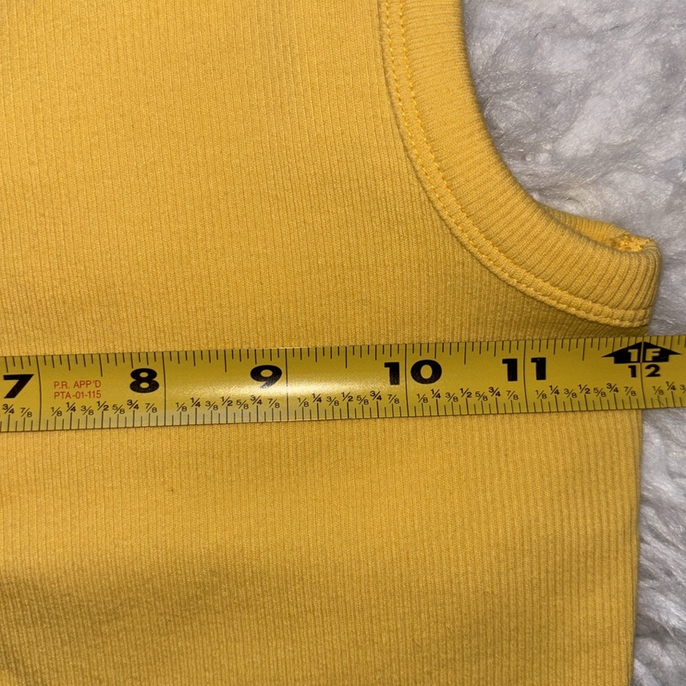 Next High Neck Yellow Tank Top(Vests), Size Small - Picture 6 of 15